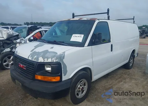 2005 GMC Savana G1500 из США, поврежденный, VIN 1GTFG15T151182744